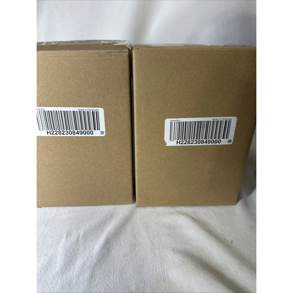 2-Pack Bethlehem Lights Mini Faceted 17FT Battery LED String Lights SEALED BOXES